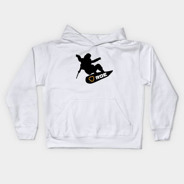 Ring of Elysium Snowboard Kids Hoodie by tortoiseman